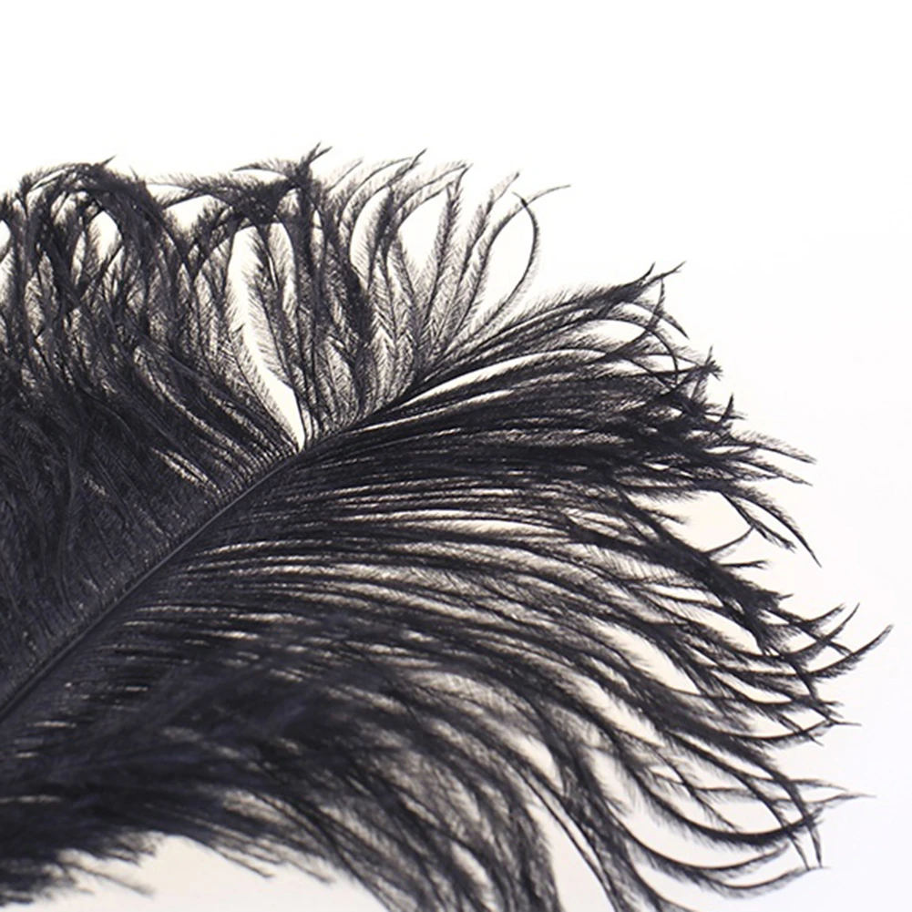 Vintage Feather Headband Shining Sequin Performance Costume Hairband Headpiece (4)