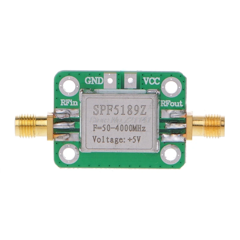 

LNA 50-4000MHz SPF5189 RF Amplifier Signal Receiver Module For FM HF VHF / UHF
