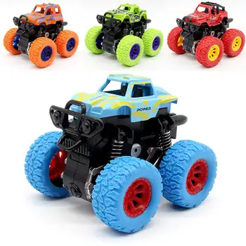 

HobbyLane Inertia Shockproof Four-wheel Drive SUV Cars Baby Child Boy Simulation Vehicle Model Car Anti Crash Toy
