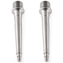 2 pces 93mm titânio/ti eixo/eixos pedais do eixo pé rolamento titanium pedal eixo liga de titânio núcleo do pedal