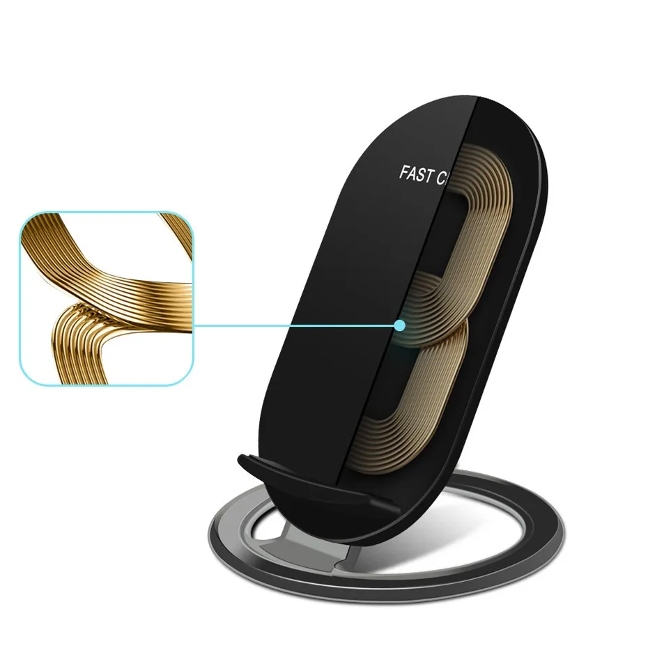 PINGZHENG Universal Wireless Charger For iPhone X 8 Plus Charger Wireless Adapter Android Phone Micro USB Mobile Phone Charger (7)