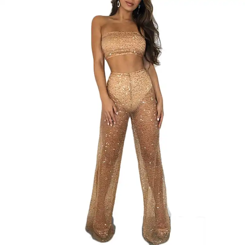 glitter 2 piece outfit