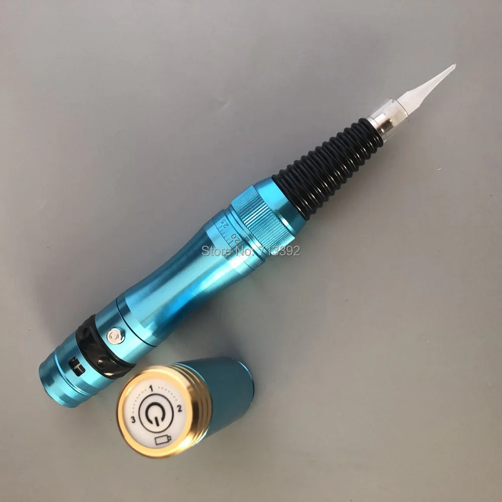 Лучшее качество беспроводной Профессиональный Аккумулятор Электрический Перманентный макияж машина ручка для бровей Губы татуировки