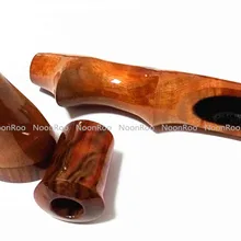 Кастинг род деревянной ручкой деревянная ручка для fuji vss#16 катушкодержатель