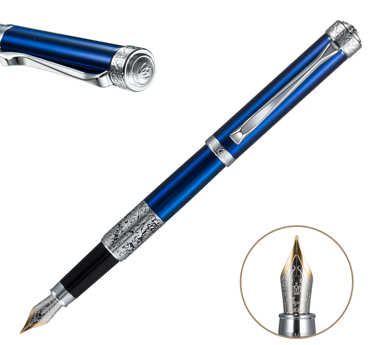 “ Ideal para Pós-graduação/negócio/ Celluloid Fountain Pen Bonito Branco/preto