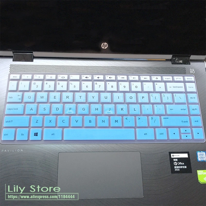 Защитная пленка для клавиатуры 13,3 дюймов для ноутбука hp ENVY 13 13-ah0003la 13-ah0002la 13-ah1025cl 13-ah0011tu ah1025cl ah0002la - Цвет: fadeblue