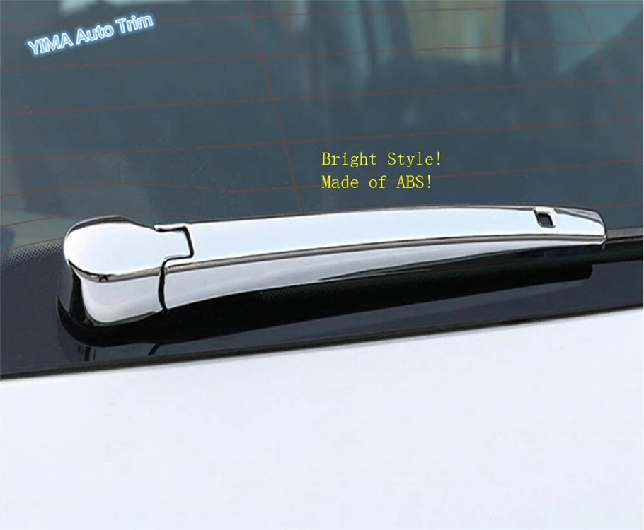 

Lapetus Auto Styling Rear Window Windscreen Wiper Decoration Strip Cover Trim Chrome Fit For Volkswagen T-Roc T Roc 2018 2019