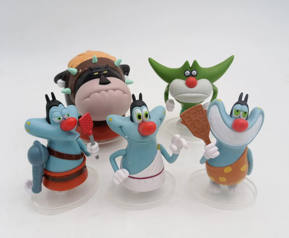 Фигурка Oggy и тараканы игрушки куклы oggy Оливия Джек Коллекция