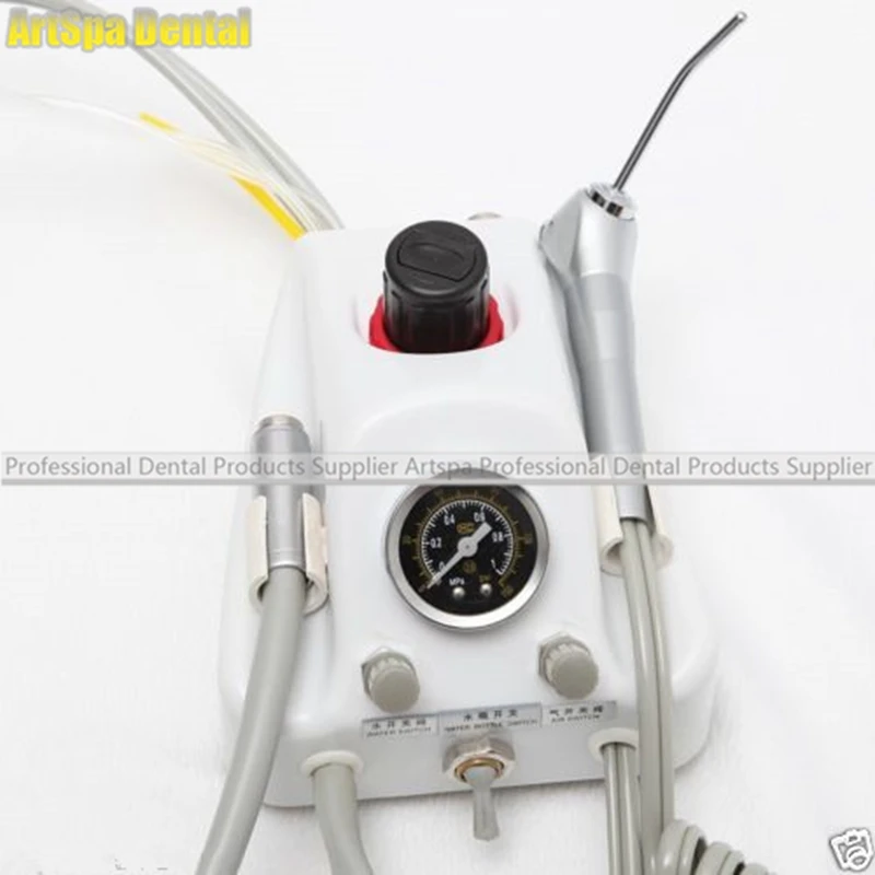 Dental-portable-Turbine-Unit-work-with-AIR-Compressor-4-Holes-3-way-Syringe