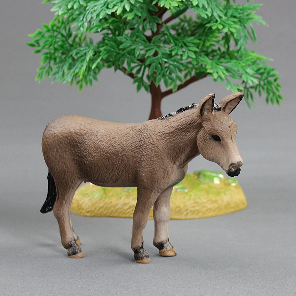 Hot toys for childrensimulation of wild animal toy models,donkey,PVC