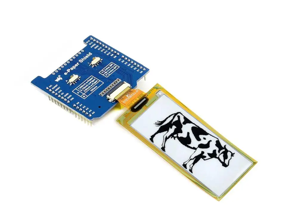 Hat para Raspberry Waveshare Polegada Flexível E-ink Display pi 2.9 - Imagem 6