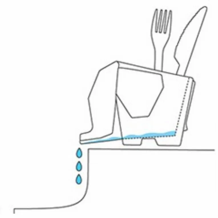 

Creative Home Storage Box Elephant Drainer Small Chopsticks Toothbrush Pen Holder Mini Cutlery Storage Cup Flower Pot