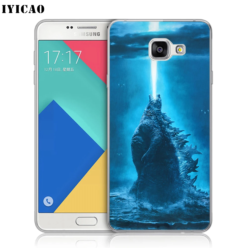 IYICAO Годзилла 2 фильм Мягкий силиконовый чехол для телефона samsung A10 A30 A40 A50 A70 M10 M20 M30