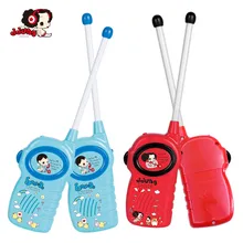 Ddung игрушки для детей для переносного приемо-передатчика на открытом воздухе Беспроводной звонки телефон для мальчиков и девочек пара иди и болтай walkie-walkie talkie S красные, синие