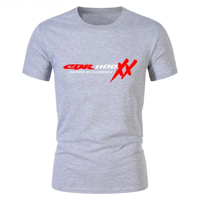 

TOP CBR 1100 SUPER BLACKBIRD XX T-Shirts S135 motorcycles men tshirt Sturdy Muscle Basic fit Mens t shirt youth homme tops Tee