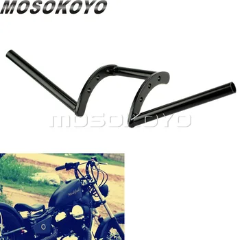 

Universal Drag Handlebar 1" Z Bar 25mm Z-Bar 24-3/4" Wide 5-1/8" Rise for Harley Sportster Cafe Racer Custom Vintage Chopper