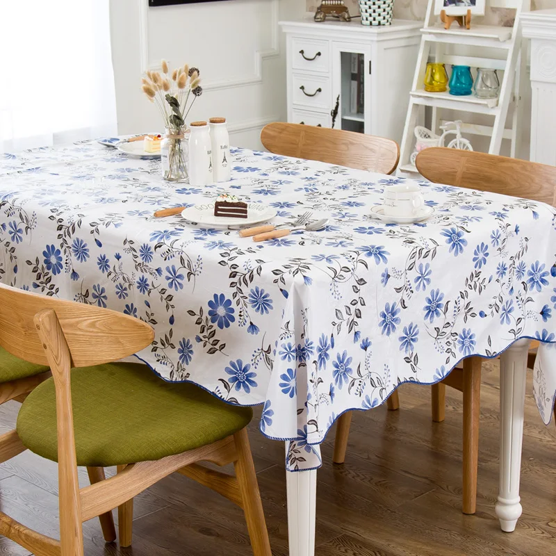 

Waterproof Oil Proof PVC Table Cloth Cover Home Dining Kitchen Tablecloth Decor for free shipping