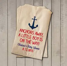 Nautical Gift Bags And Get Free Shipping On Aliexpress Parartdiy Boy Nautical Popcorn Candy Buffet Lolly Bags