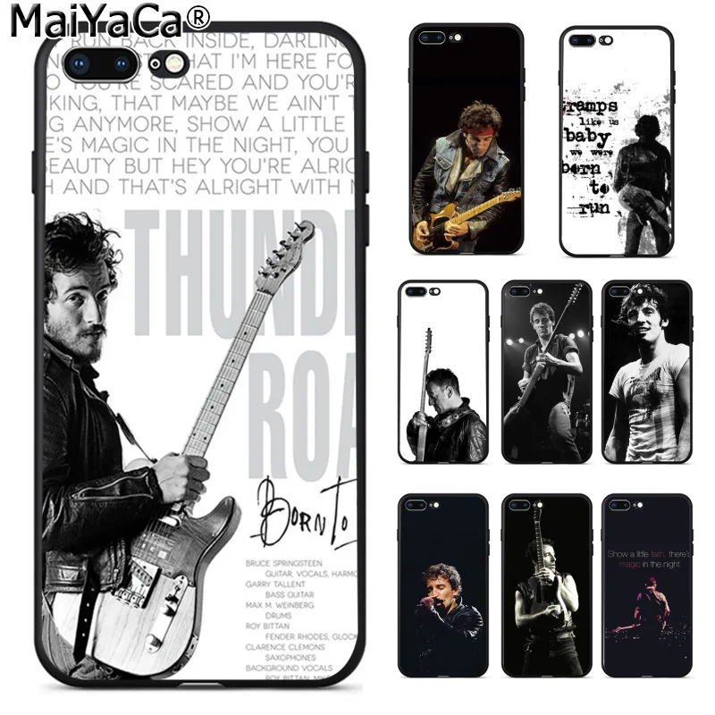 

MaiYaCa Bruce Springsteen Thunder Road Amazing new arrival phone case for Apple iphone 11 pro 8 7 66S Plus X 5S SE XS XR XS MAX