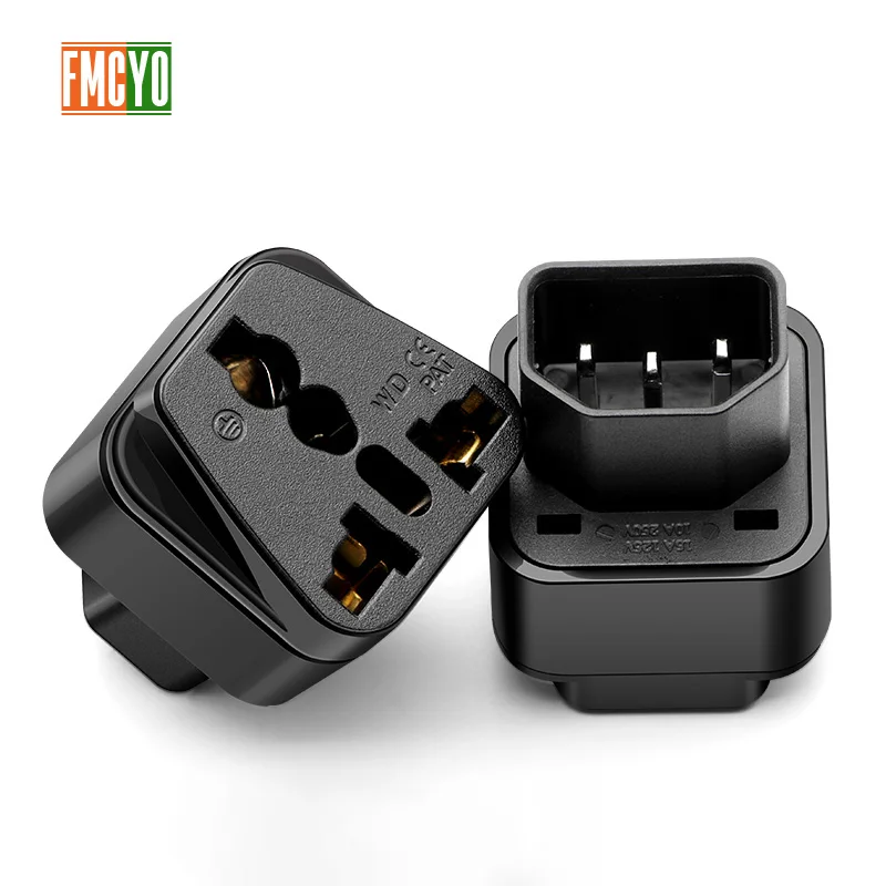 

PDU power conversion plug UPS C14 plug to multi-purpose socket server plug C13 adapter socket head