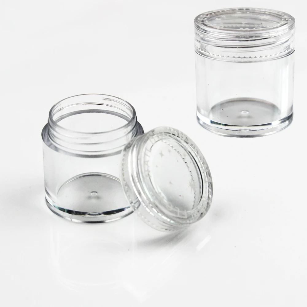 Пустые косметические контейнеры, бутылка Contenitori Cosmetici Jar, 10 граммов, пластиковые Envases o Garrafa, пластиковые банки с крышкой для хранения косметики