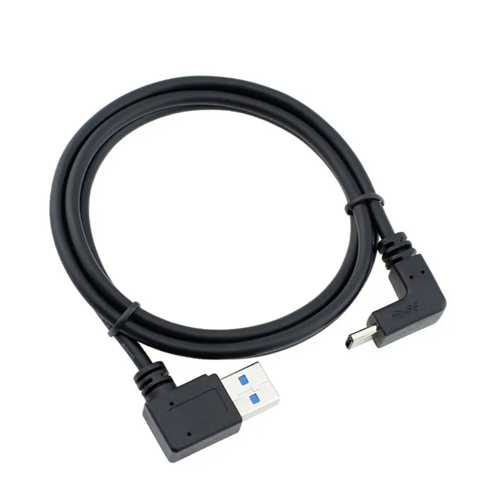 1 м/3 фута USB 3 0 левый и правый угловой для C вверх вниз тип 90 градусов кабель