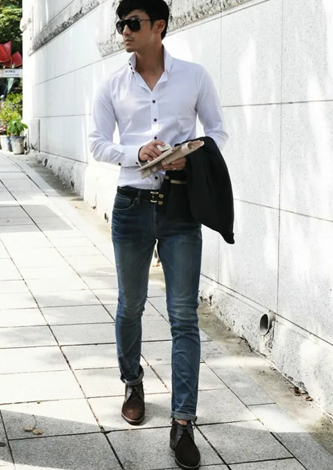 Free Shipping Men Fashion T Shirt Men Simple Design Pure