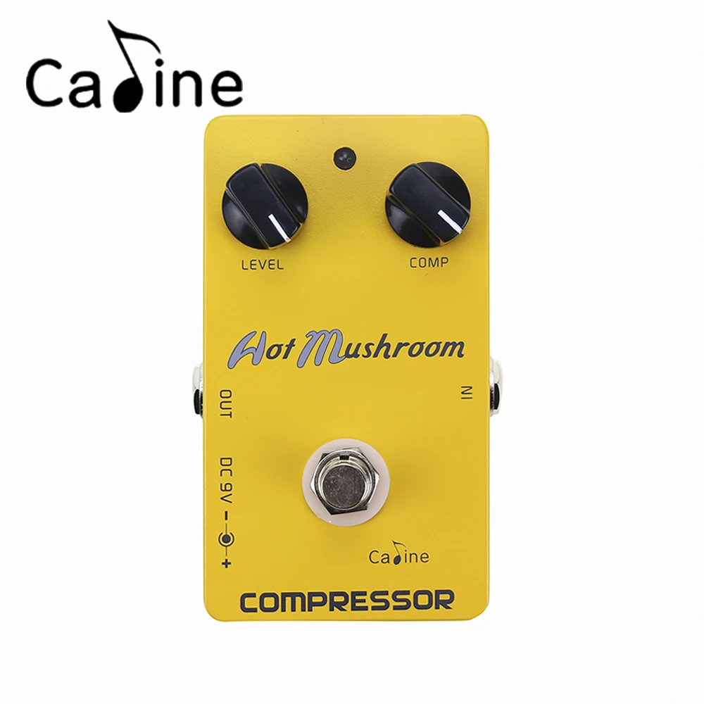 Новое Прибытие Caline Ср-10 горячих грибных компрессор цифровой задержки гитара эффект педали cp10 в компрессор