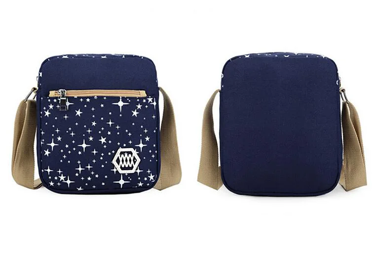 Летний женский холщовый рюкзак с принтом звездного неба, Студенческая сумка, комплект из 3 предметов, школьная сумка для девочек Younth с двумя сумочками и медведем