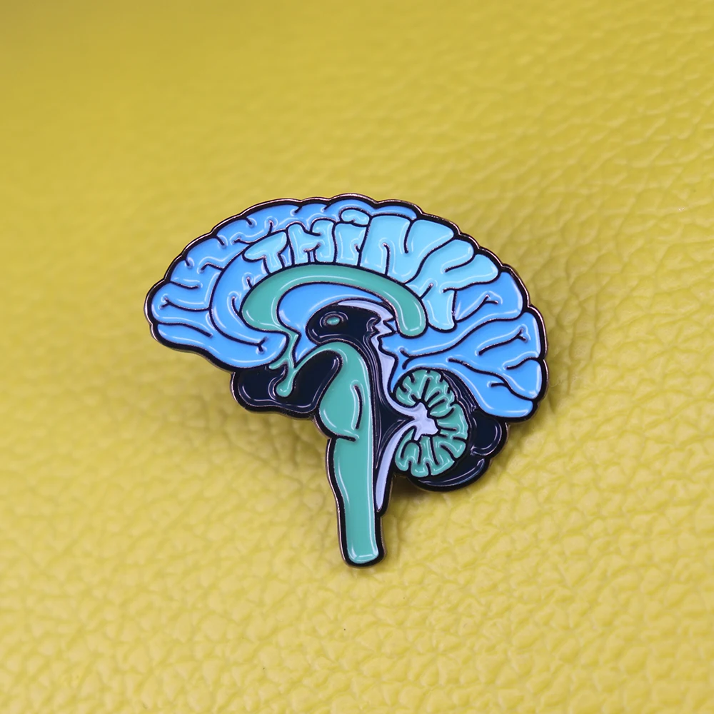 

Medical and Anatomy Neurology Pin for Doctors and Nurses Badge