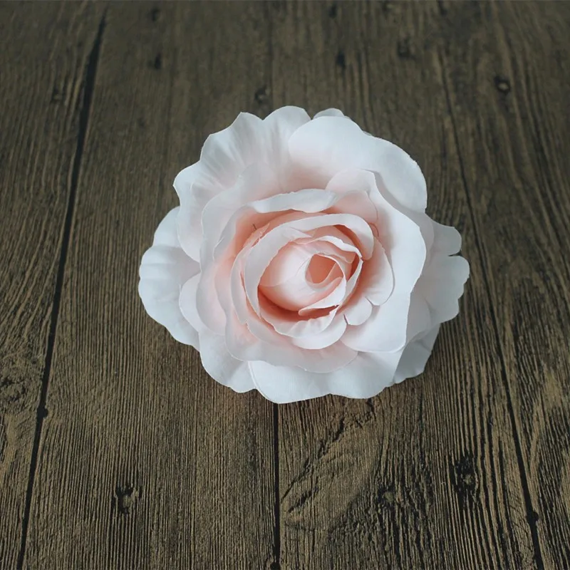 Artificial Rose Flower Head Handmade Home Decoration DIY Event Party Supplies for Wedding Decor Flores (13)