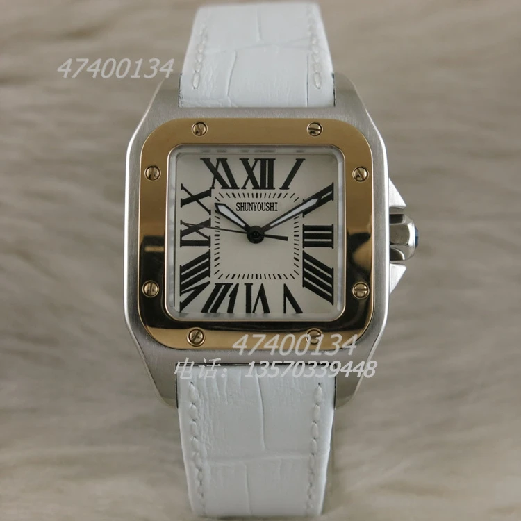 Женские часы Топ бренд подиум роскошный европейский дизайн кварцевые наручные часы S06124