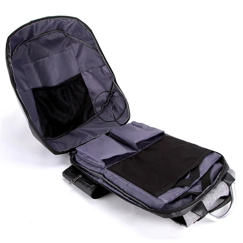 Yurnero hombres Mochila para portátil Mochila 15,6 negocios Mochila con Usb resistente al agua Oxford Anti-robo de la escuela Mochila gris Yurnero hombres Mochila para portátil Mochila 15,6 negocios Mochila con Usb resistente al agua Oxford Anti-robo de la escuela Mochila gris
