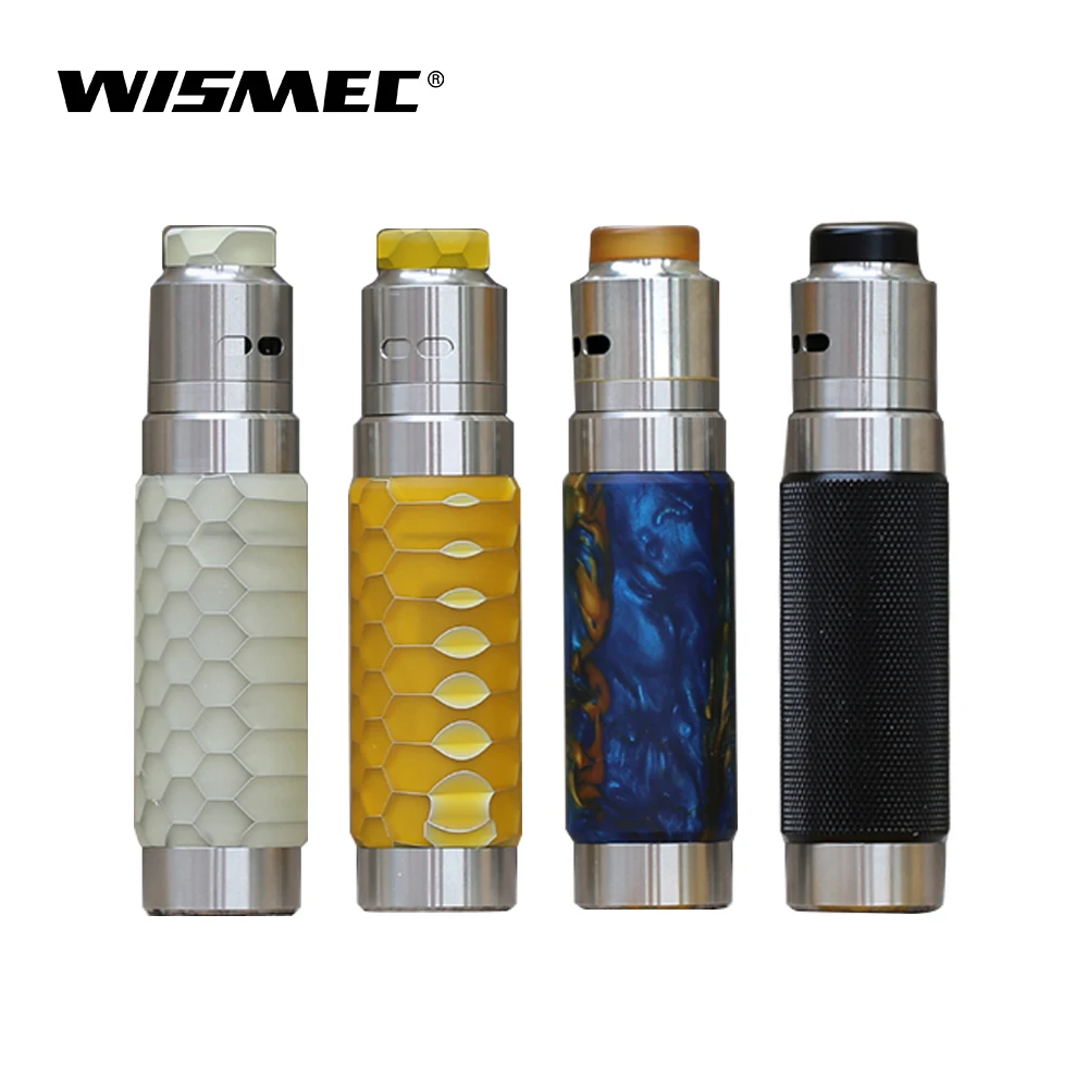 

[USA Warehouse] Wismec Reuleaux RX Machina Kit with Guillotine RDA Tank Powered by 18650/20700 Battery Electronic cigarette Vape