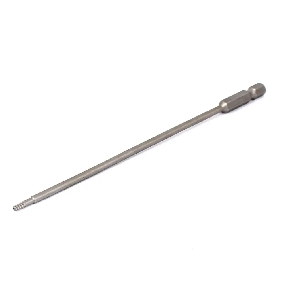 

UXCELL Hot Sale 150mm Length 1/4" Hex Shank T8 T15 T25 Magnetic Torx Security Screwdriver Bit