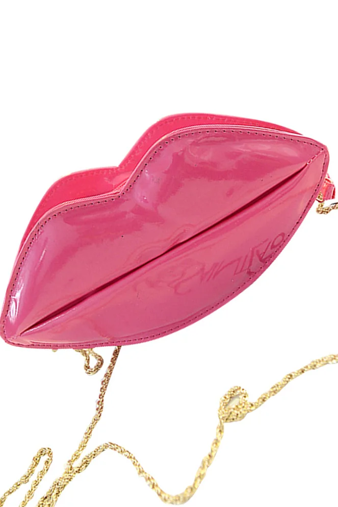 Lips Bags Evening Bags Clutch (Rose red)