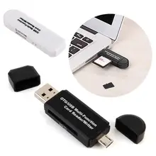 Все в одном устройство для чтения карт памяти MINI USB 2,0 OTG Micro SD/SDXC TF кардридер адаптер для ПК ноутбук компьютер