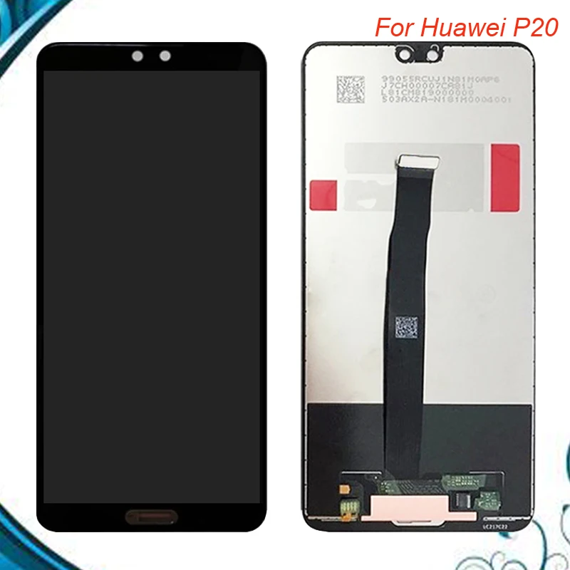 

For Huawei P20 LCD Display +Touch Screen Digitizer Tested Assembly Replacement for Huawei P20 EML-L09 EML-L22 EML-L29 EML-AL00