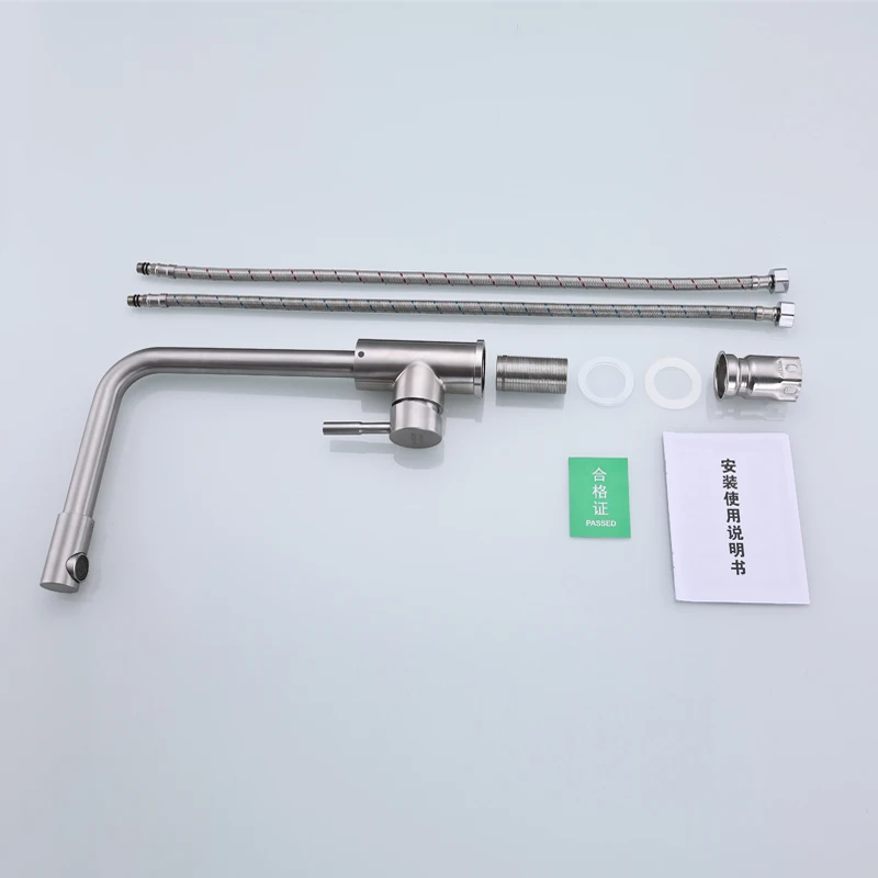 IVRICH Tall Right Angle kitchen faucet SUS304 stainless kitchen tap Horizontal Spout kitchen mixer faucet kitchen VR0410 IVRICH Tall Right Angle kitchen faucet SUS304 stainless kitchen tap Horizontal Spout kitchen mixer faucet kitchen VR0410
