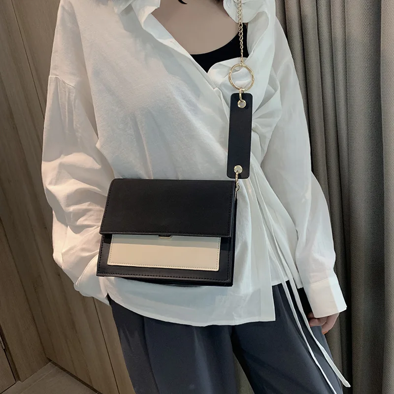 

Pu hot selling female bag scrub hit color little Fang Bao Dinner Bag