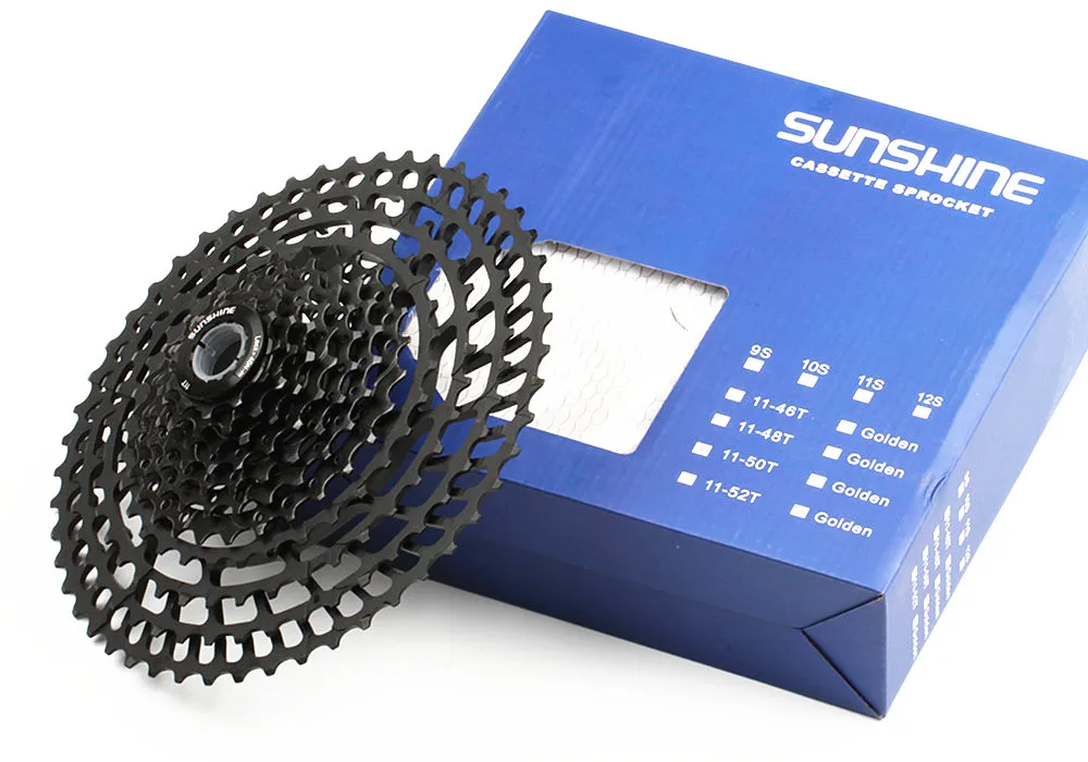 SUNSHNE MTB 11 скоростей 11-50 т кассета 365 г Сверхлегкий велосипед свободного хода 11 Т Запчасти для велосипеда горный для Shimano M9000 M8000 M7000