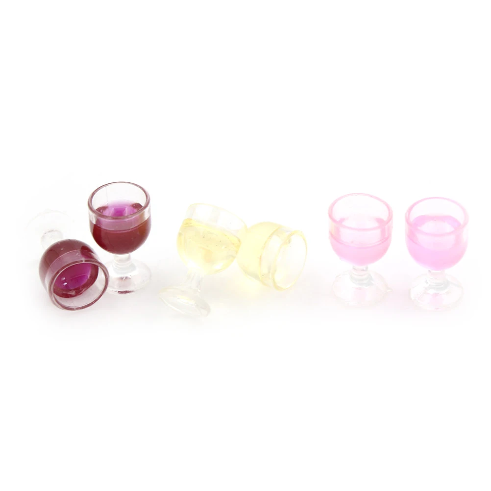 2Pcs 1/12 Dollhouse Miniature Accessories Mini Red Wine Cup Simulation Furniture Wine Glass Goblet for Doll House Decoration 2Pcs 1/12 Dollhouse Miniature Accessories Mini Red Wine Cup Simulation Furniture Wine Glass Goblet for Doll House Decoration