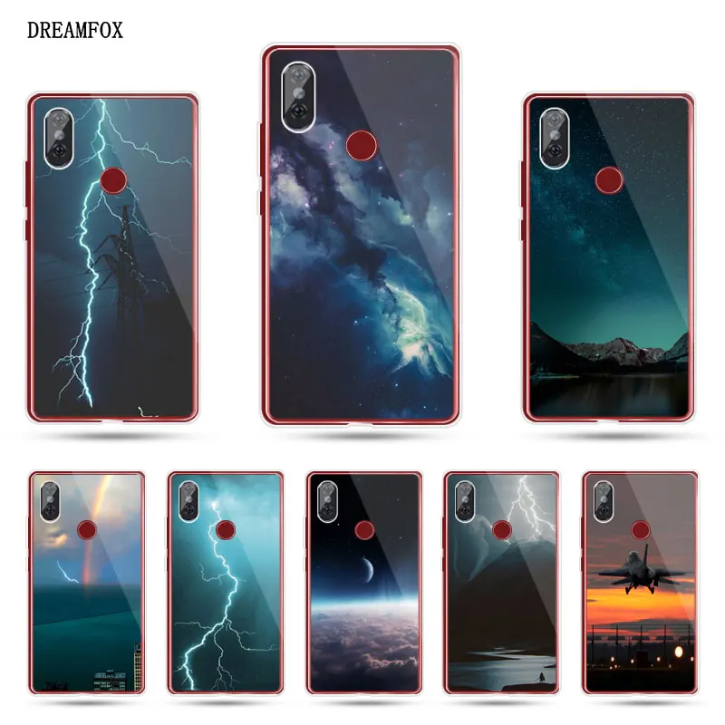 DREAMFOX N110 светильник Ночной Мягкий ТПУ силиконовый чехол для Xiaomi mi x 3 A1 A2 5C 5X6 6X8 9 Lite SE