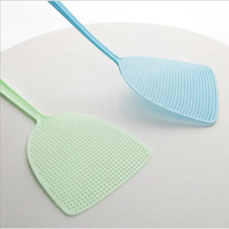 1pc Plastic Swatter Pest Control Mosquito Racket Bug Flyswatter Pest Reject Insect Killer Random Color Insect Killer Swatter