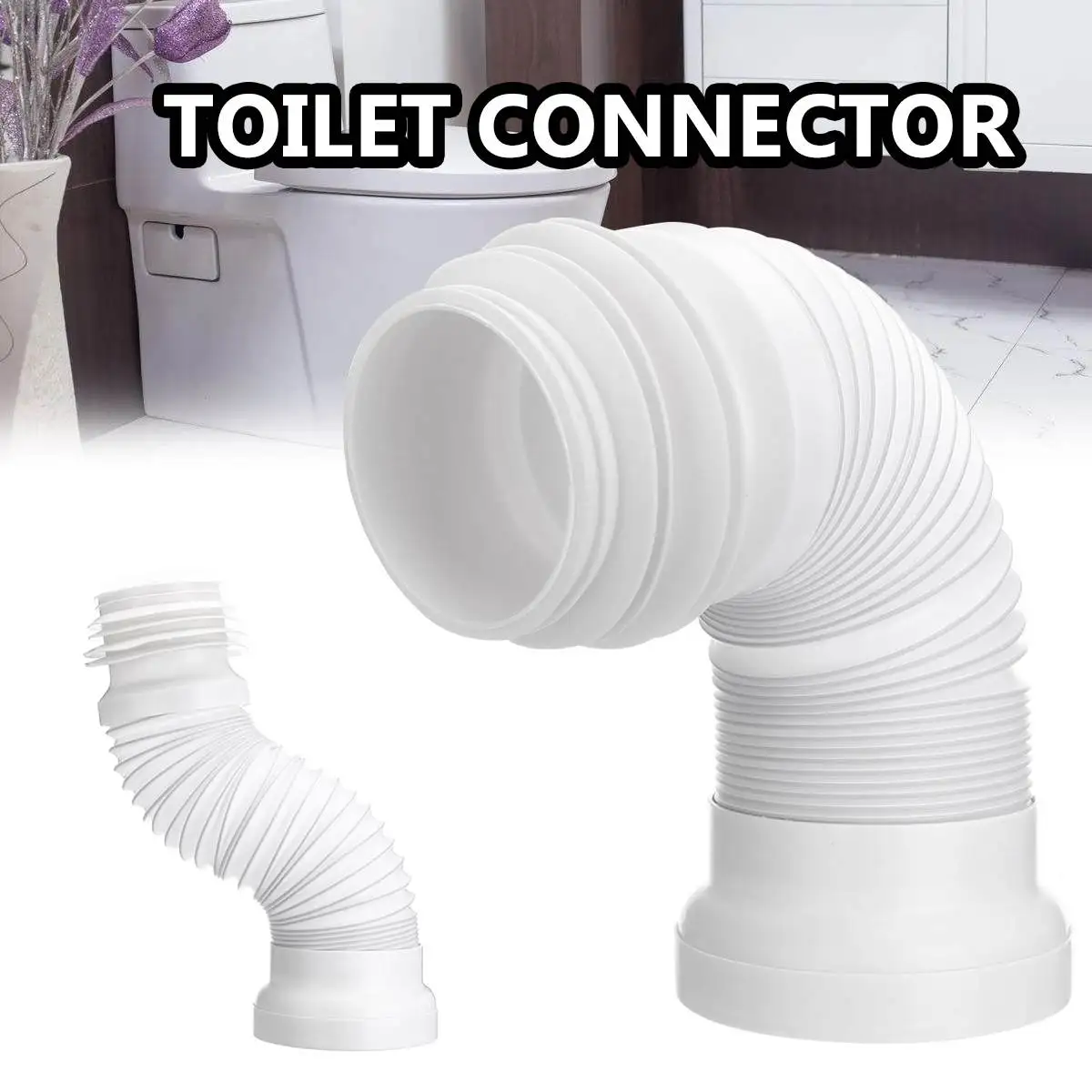 23-50 سنتيمتر PVC قابل للسحب المرحاض عاء النزوح شيفتر المجاري الصرف الصحي السباكة خراطيم المياه مفاصل توصيل الانابيب خرطوم