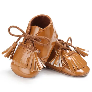 

PU Leather Newborn Baby Moccasins shoes soft sole kids boys girls shoes First Walkers fringe toddler bebe shoes