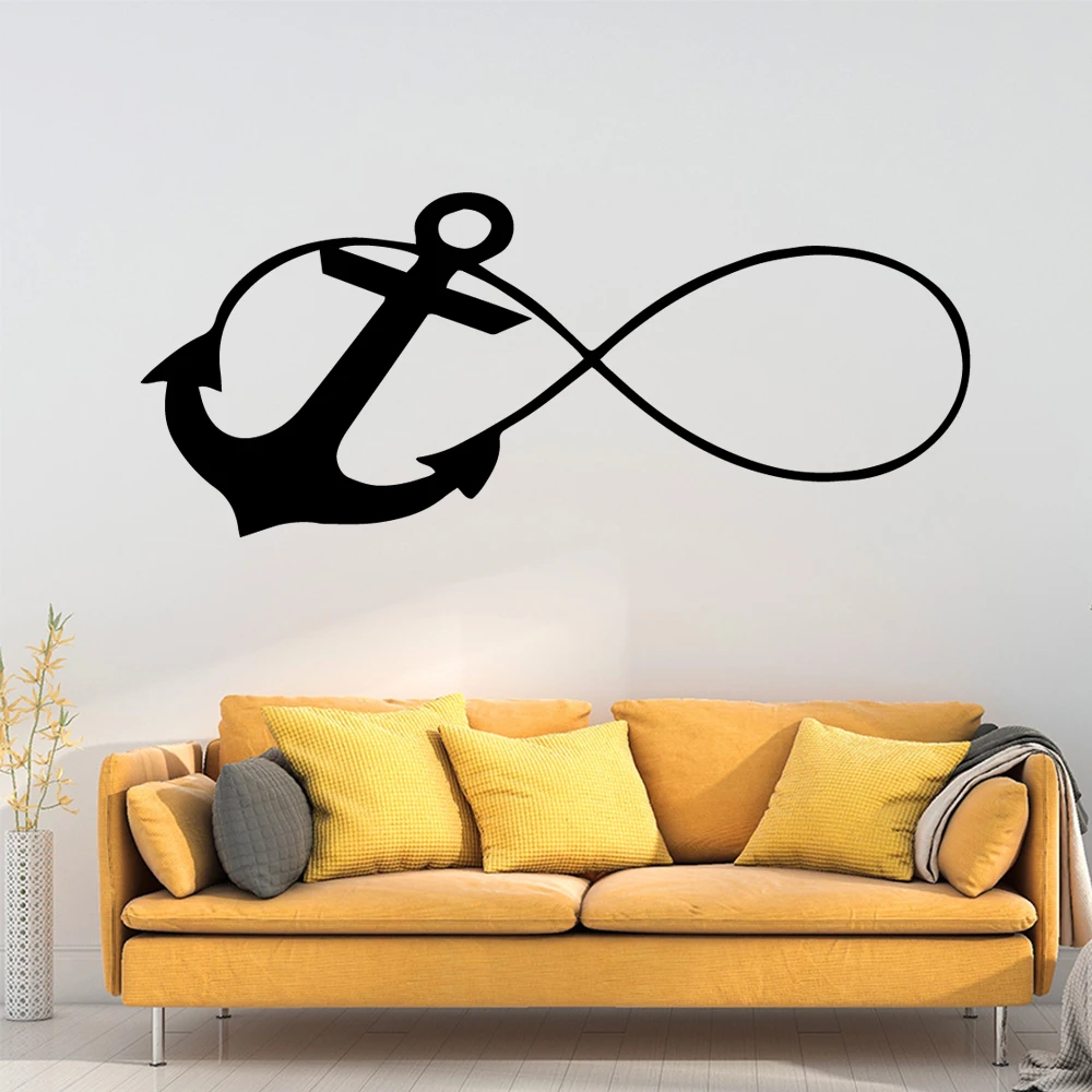 

Cartoon Anchor Waterproof Wall Art Decor For Baby's Rooms Decal Creative Stickers Wall Stickers for bedroom adesivi murali