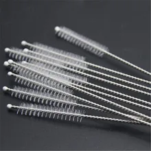

5Pcs/lot Straw Cleaning Brush Stainless Steel Wash Drinking Pipe Straw Brush Cleaner Cleaning Tools Accessories