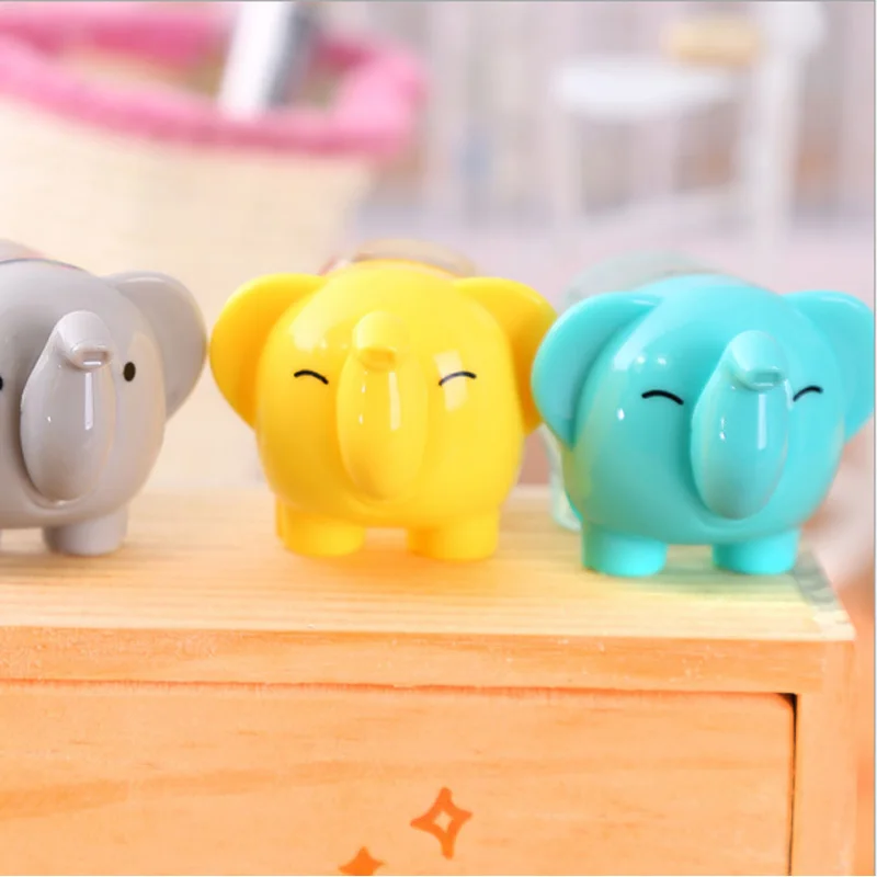 1X креативная точилка для карандашей kawaii elephant Мультяшные кавайные канцелярские