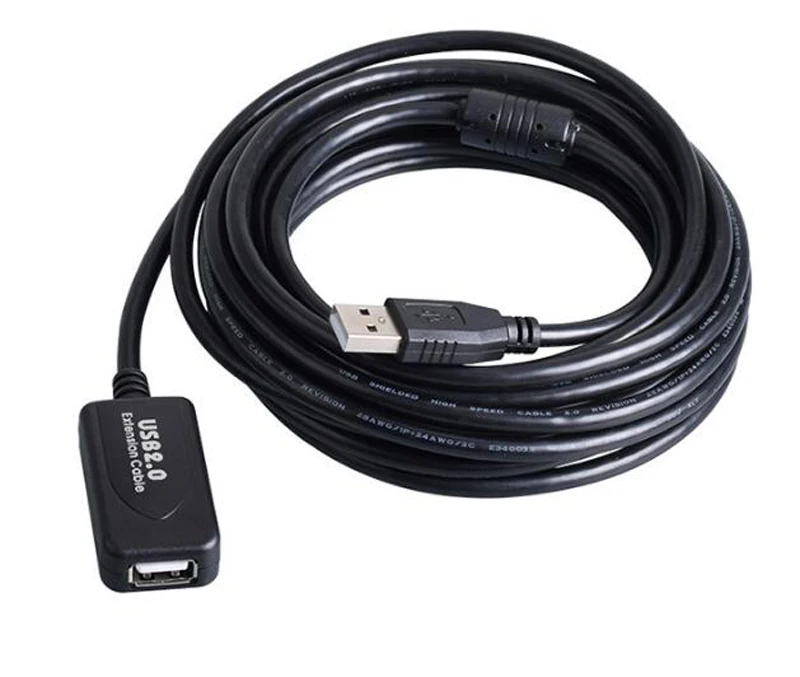 5 متر نوع usb 2.0 وذكر لأنثى نشط تمديد/مكرر كابل ل اسلكية للمراقبة كاميرا usb كابل